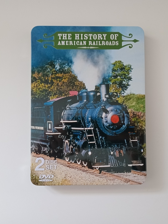 Other - The History of American Railroads 2-Disc DVD Box Set in Collectible Metal Tin